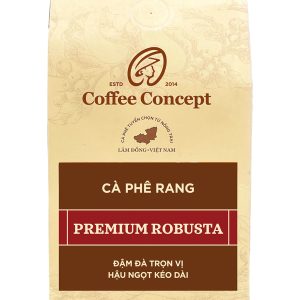 Cà phê rang PREMIUM ROBUSTA - Gói 250G/500G