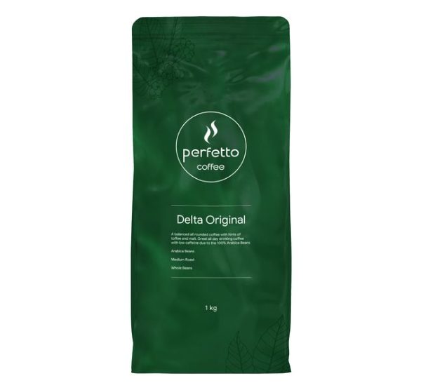 Cà phê hạt Perfetto - Delta Original (1000g)