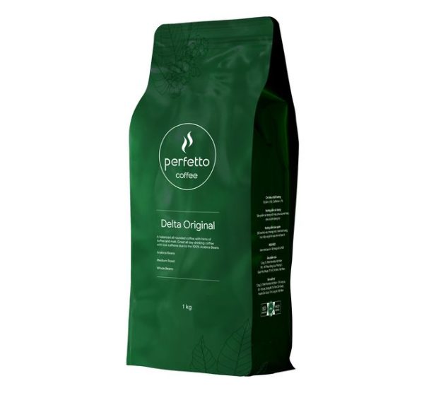 Cà phê hạt Perfetto - Delta Original (1000g)