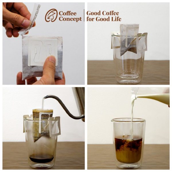 Cà Phê Phin Giấy Rich&Bold - Rich&Bold Drip-bag Coffee