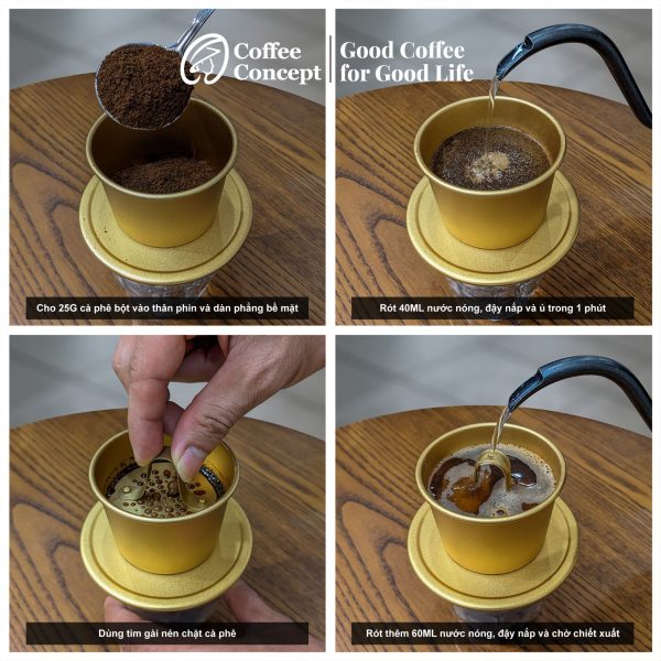 Cà phê rang PREMIUM ROBUSTA - Gói 250G/500G