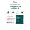 Cà Phê Phin Giấy Americano - Americano Drip-bag Coffee
